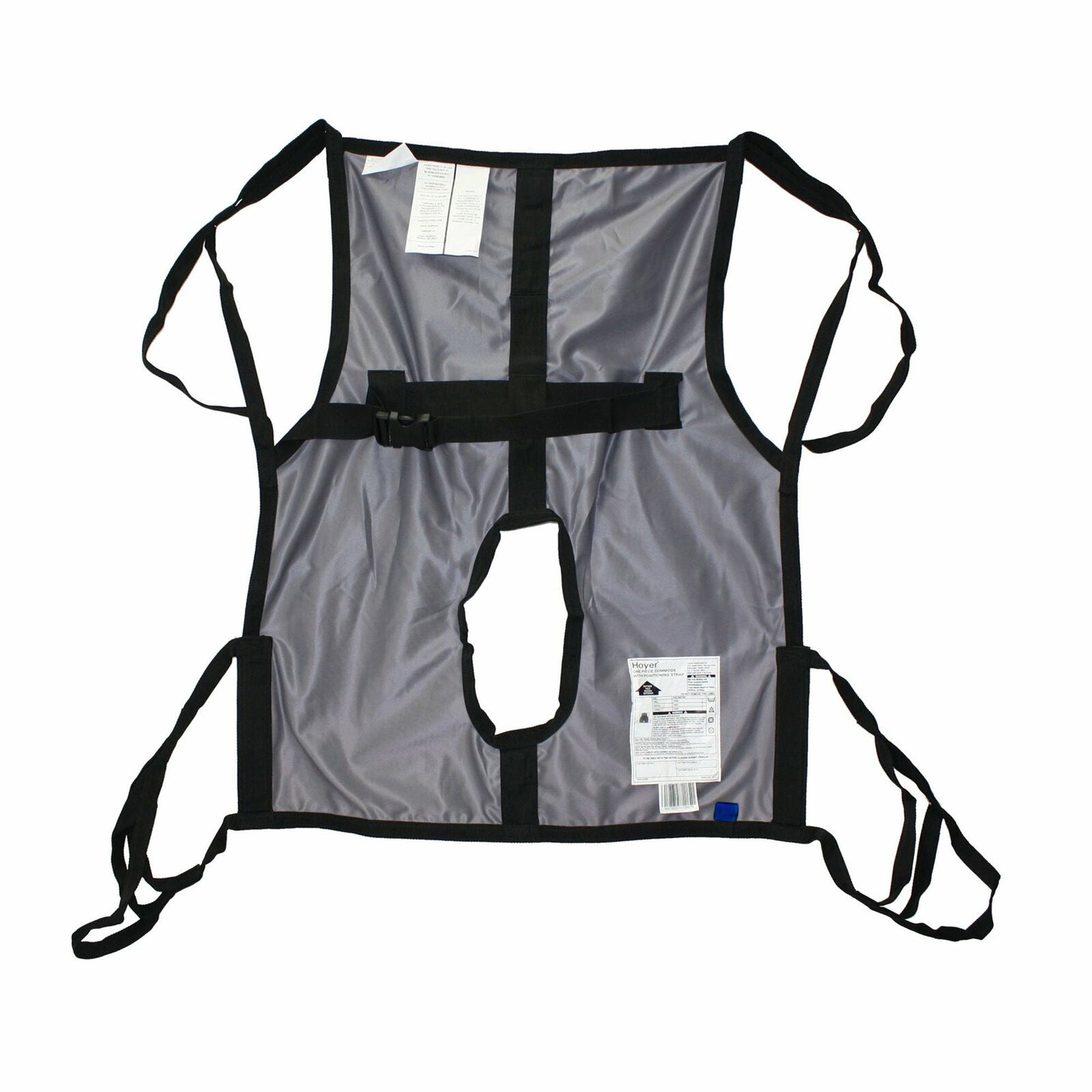 Hoyer® One Piece Commode Sling without Head Support, Extra Large, 4 Point Cradle