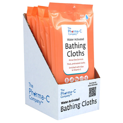 The Pharma-C Company Rinse-Free Bath Wipe Soft Pack Light Scent