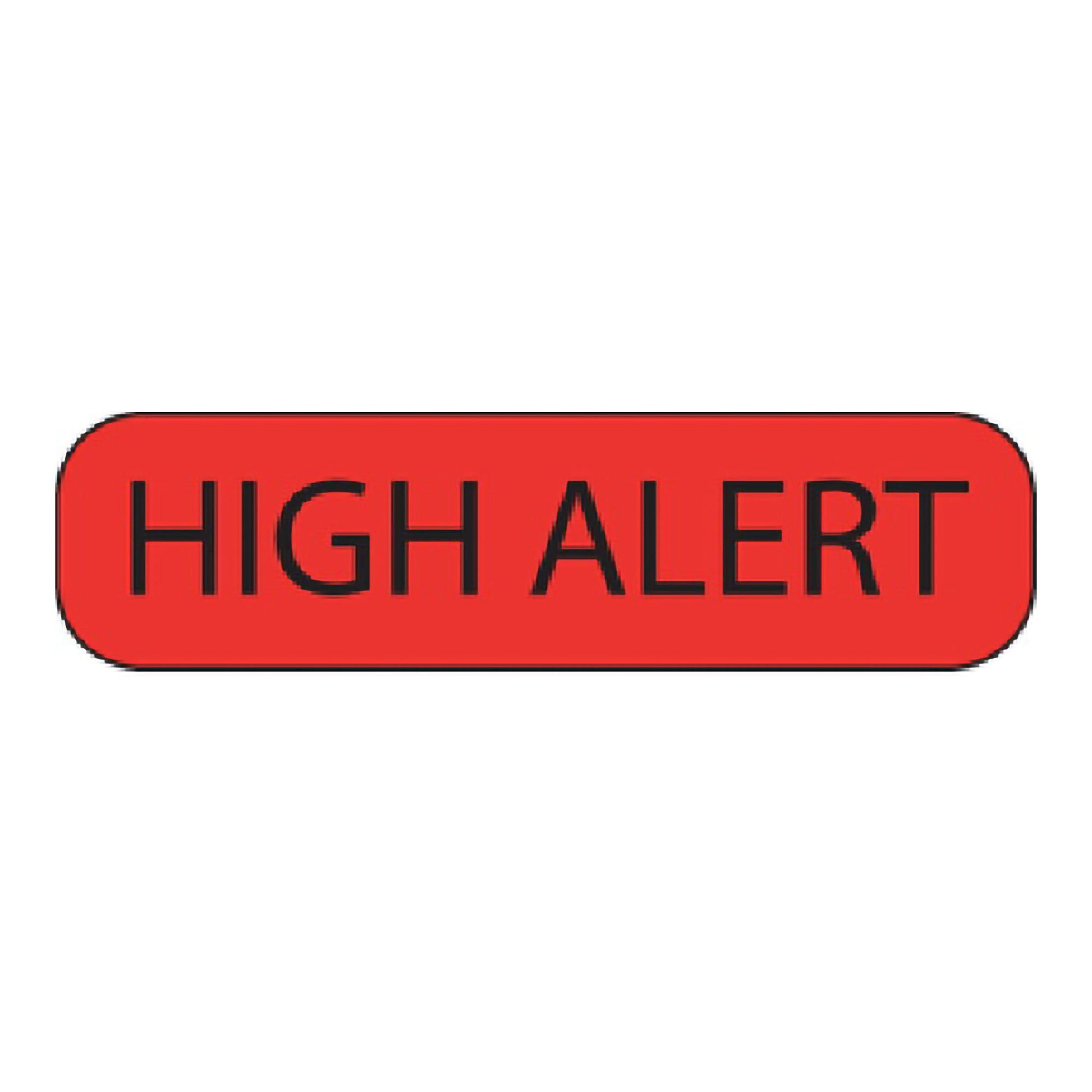 MedVision® "High Alert" Label