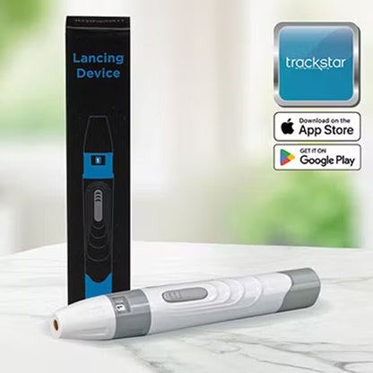 RPM PRO Lancing Device Retractable Push Button Activation