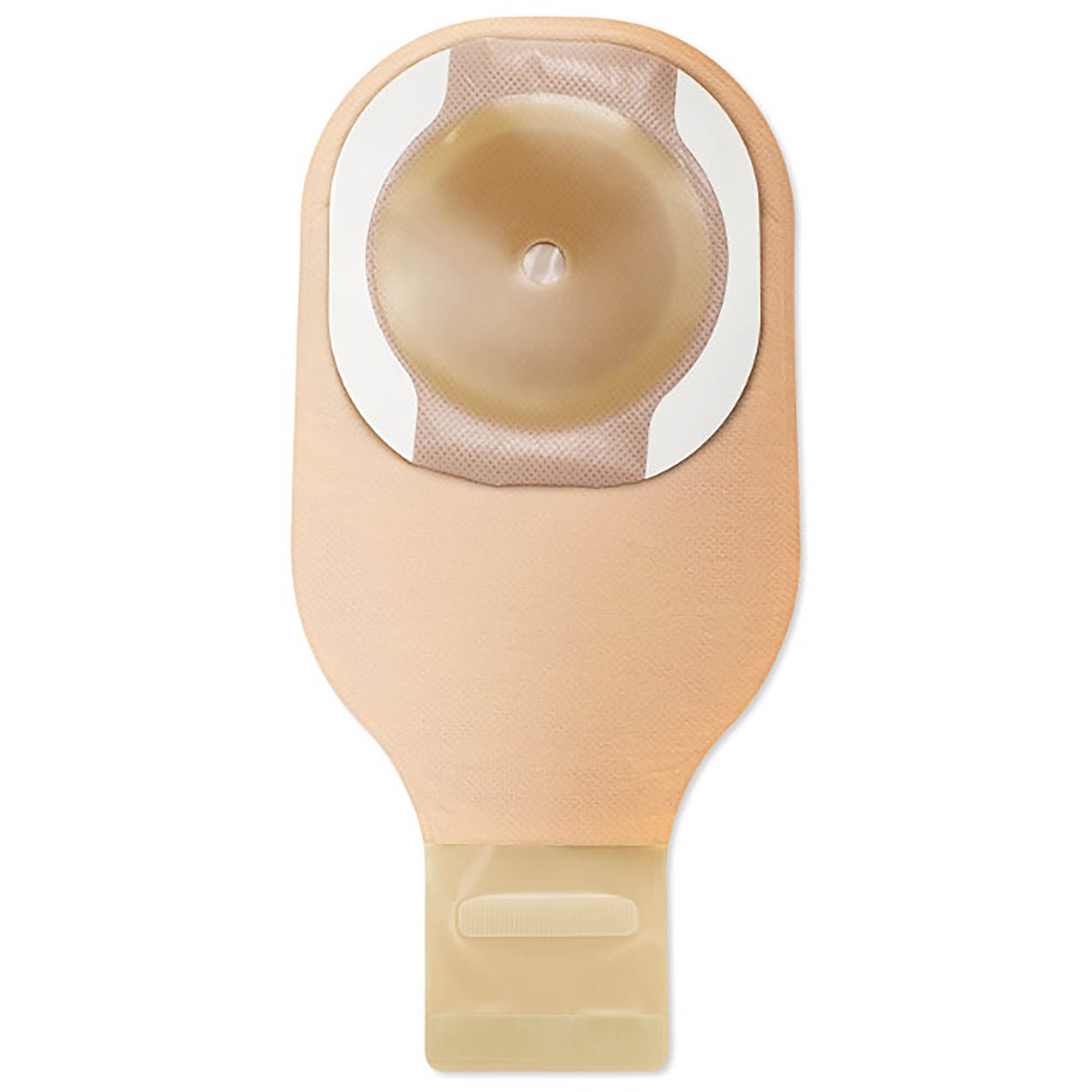 CeraPlus Ostomy Pouch One-Piece System Length Flat, Trim to Fit Up to 2-1/2 Inch Stoma Drainable
