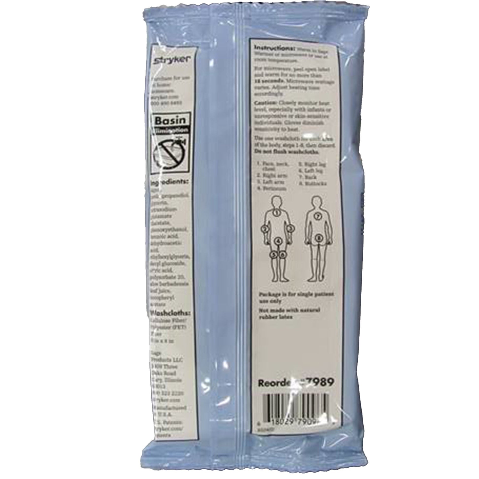 Sage® Rinse-Free Bath Wipe