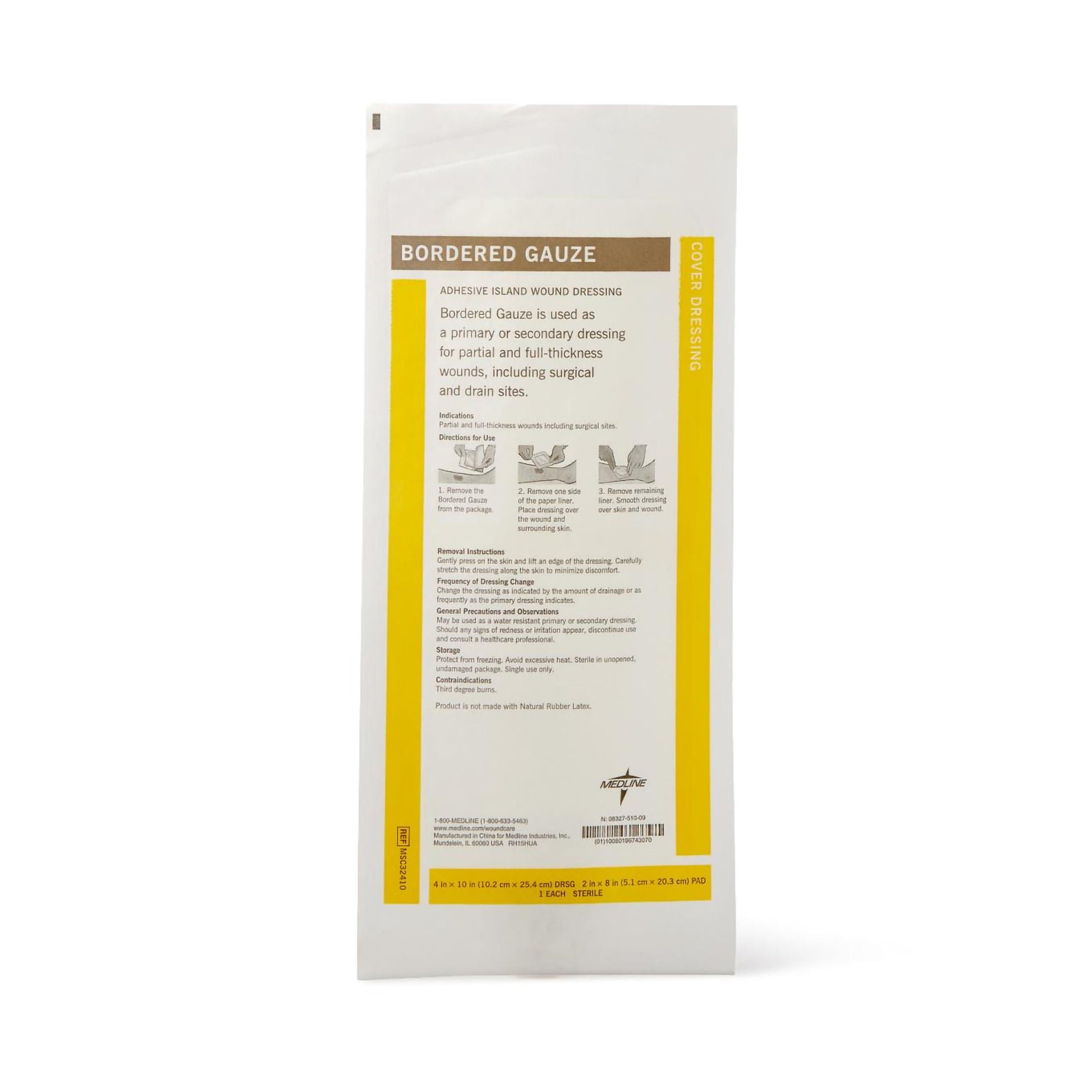 Medline White Island Dressing