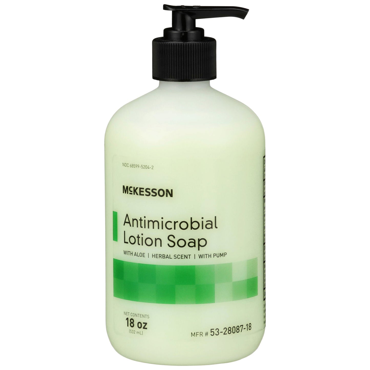 McKesson Antimicrobial Lotion Soap, Herbal Scent, Pump Bottle