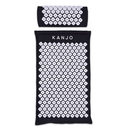 Kanjo Memory Foam Acupressure Mat Set, Black
