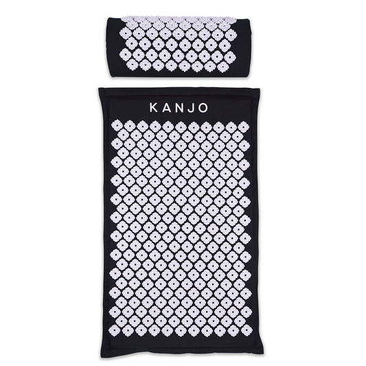 Kanjo Memory Foam Acupressure Mat Set, Black