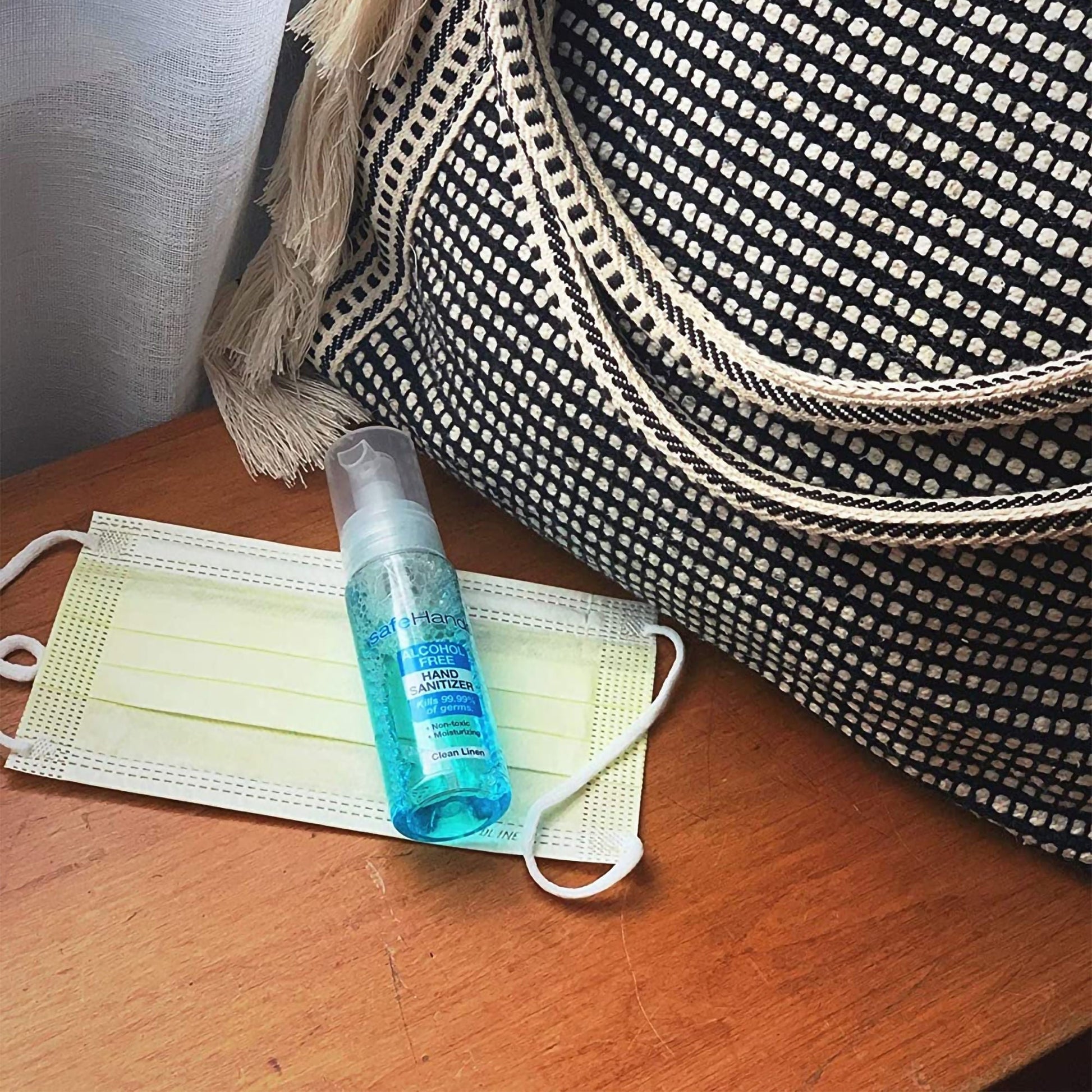 safeHands® Alcohol-Free Hand Sanitizer Bottle, Clean Linen Scent