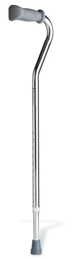 Guardian Offset Cane Aluminum 30 to 39 Inch Height Black