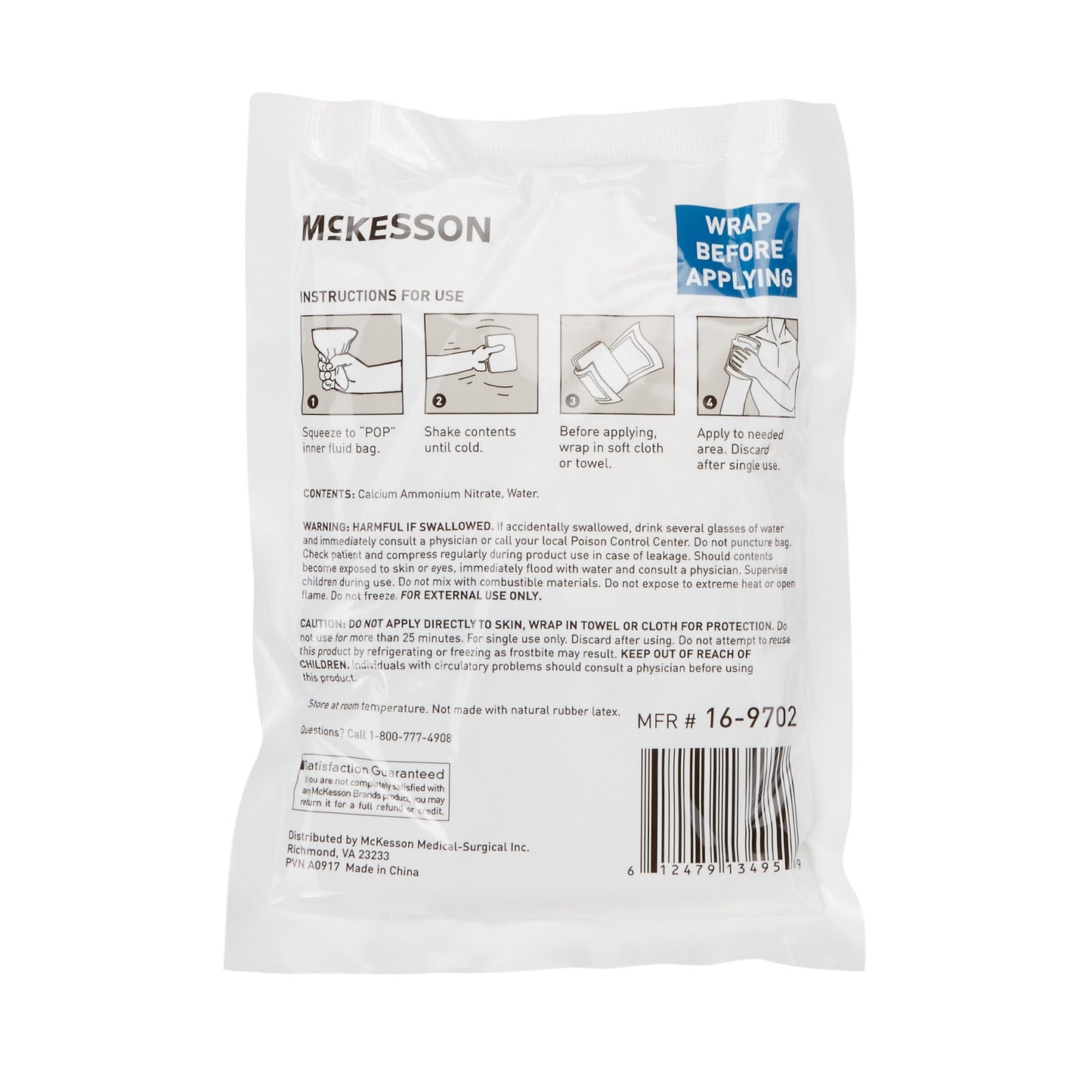McKesson Instant Cold Pack