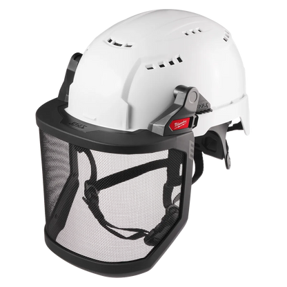 Milwaukee BOLT Full Face Shield - Metal Mesh (Compatible with Safety Helmet [No Brim]) 48-73-1431