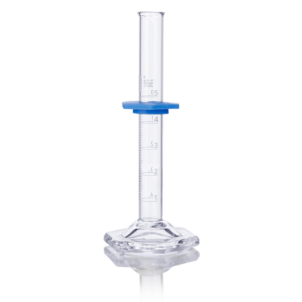 Graduated Glass Measuring Cylinders, Class B, Dual Scale, TD, ASTM E1272 — 5–250 mL, 2–4/Box | Globe Scientific
