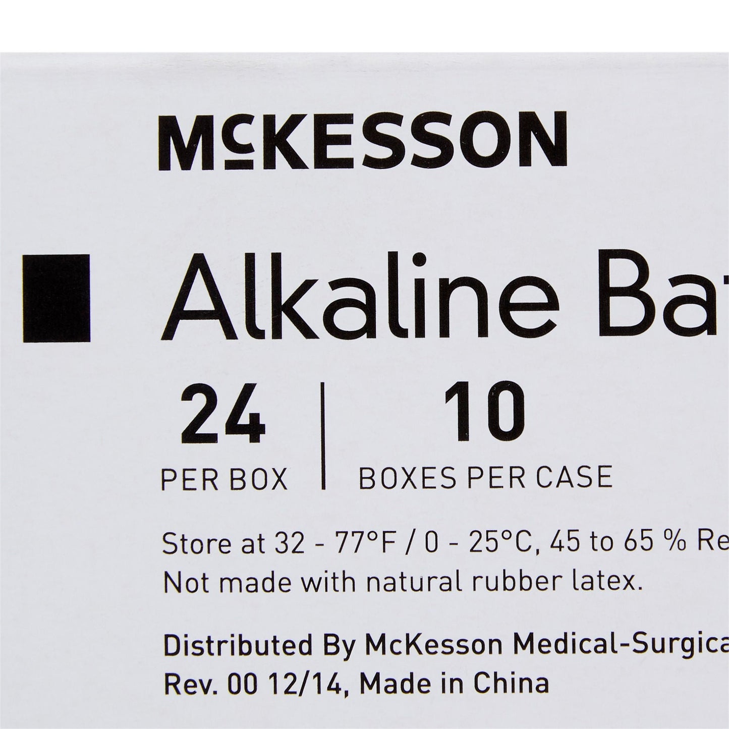 McKesson Alkaline Battery, AA Cell