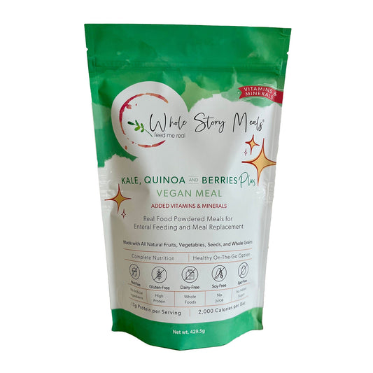 Whole Story Meals Oral Supplement Kale / Quinoa / Berries Plus Powder Pouch