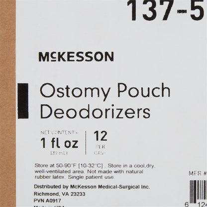 McKesson Ostomy Appliance Deodorant, 1-ounce dropper bottle