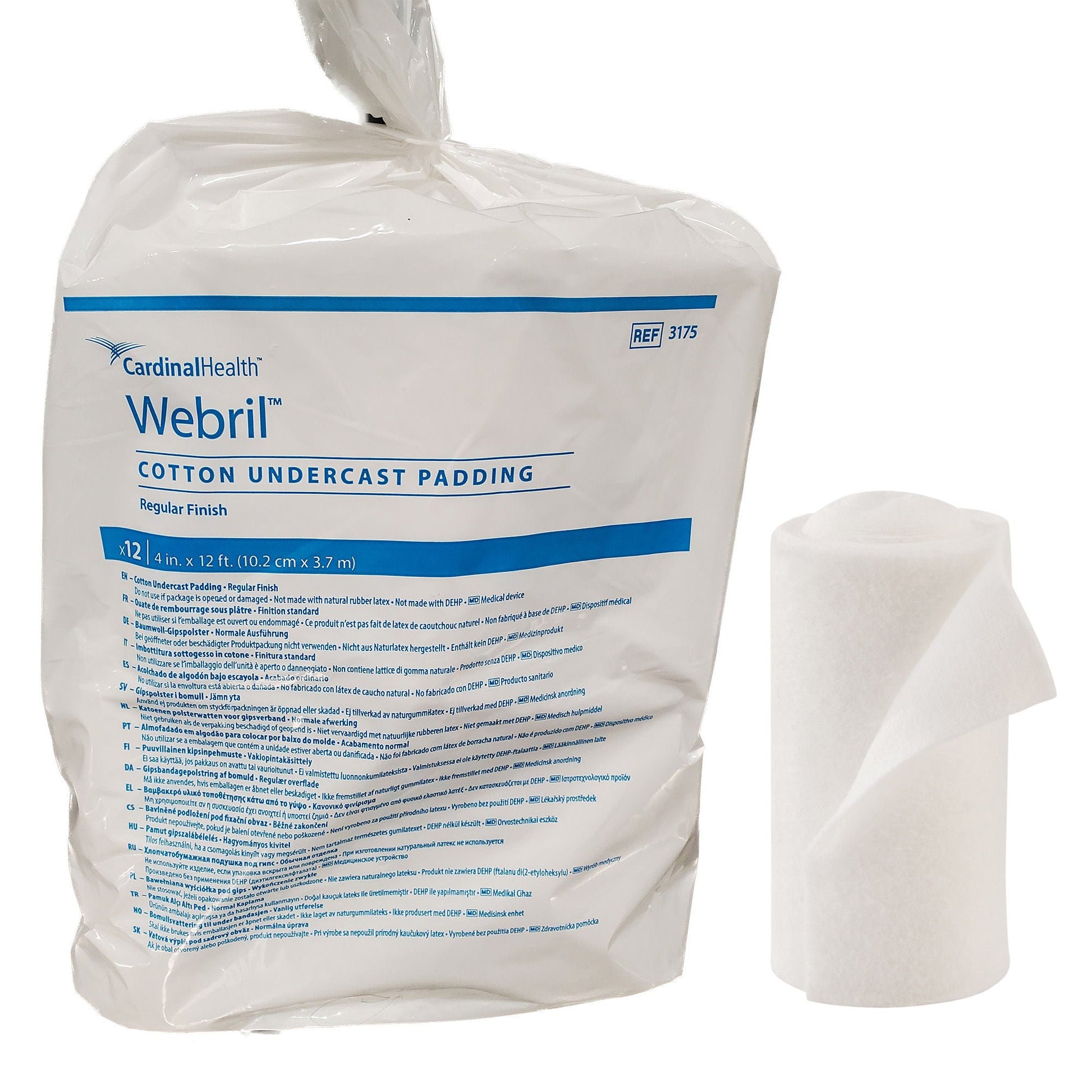 Webril™ Undercast Cotton Cast Padding