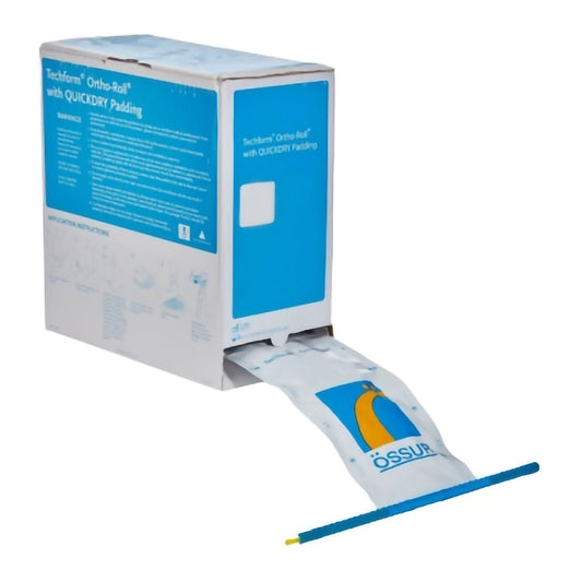 TechForm Ortho-Roll One-Side Padded Splint Roll Fiberglass White