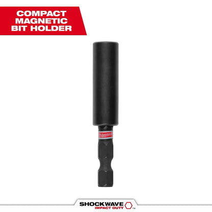 Milwaukee SHOCKWAVE Compact Impact Duty Magnetic Bit Holder 48-32-4502