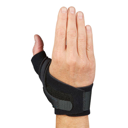 CMC-X Thumb Stabilizer X Strap Closure Left or Right Hand Black
