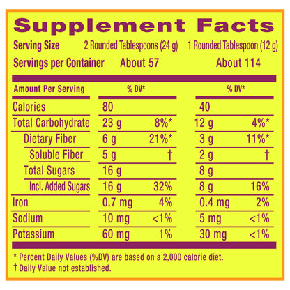 Metamucil® Psyllium Husk Fiber Supplement