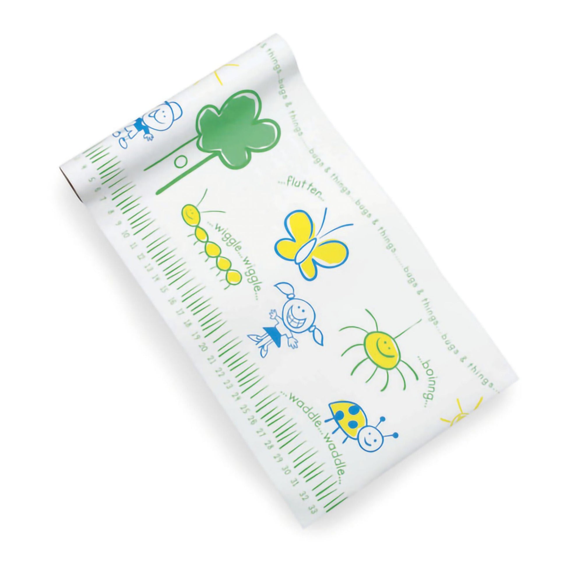 Tidi® Crepe Table Paper, Print (Bugs and Things)