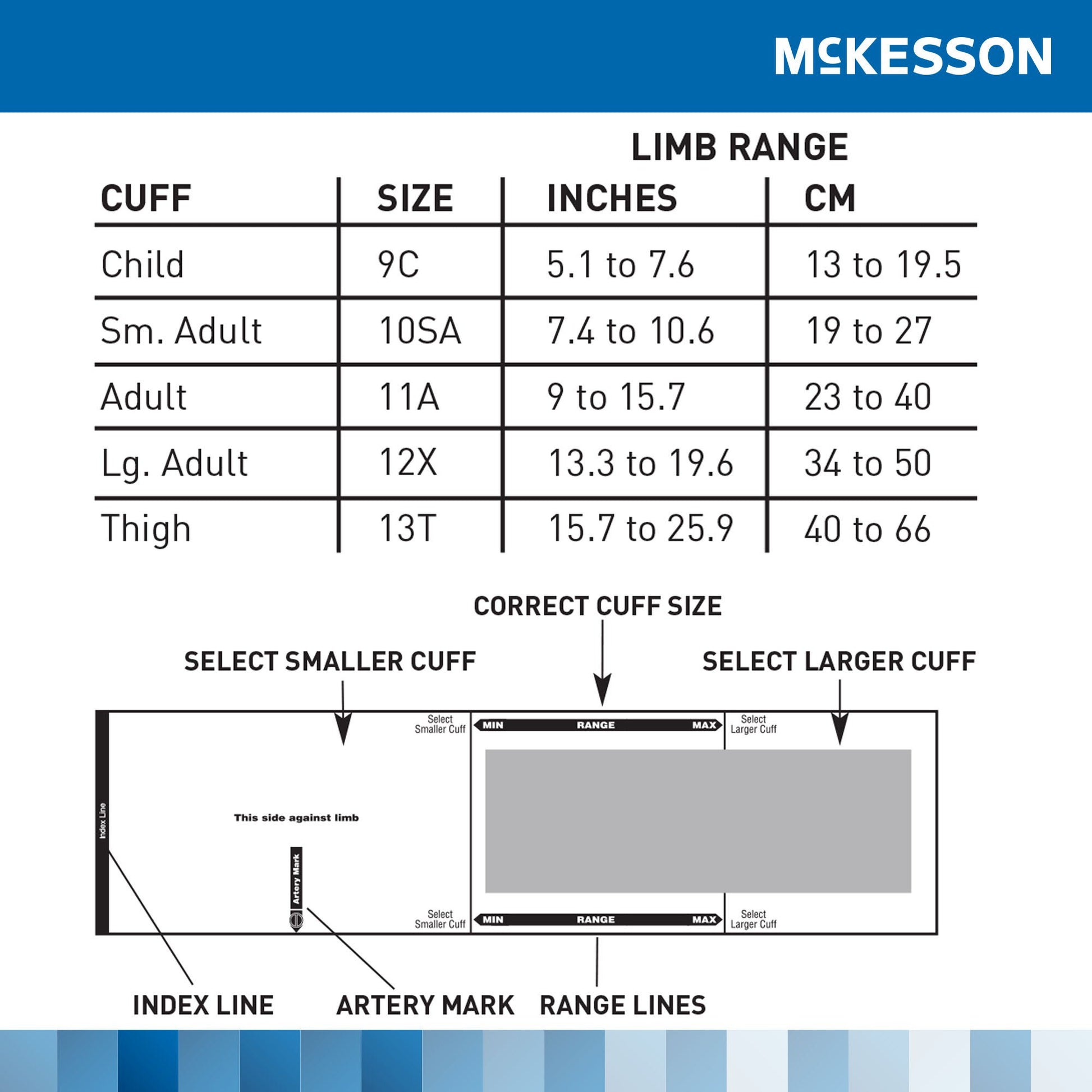 McKesson Brand Aneroid Sphygmomanometer with Cuff, 2-Tube, Pocket-Size, Handheld