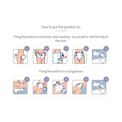 Seni® Super Plus Overnight Heavy Absorbency Incontinence Brief