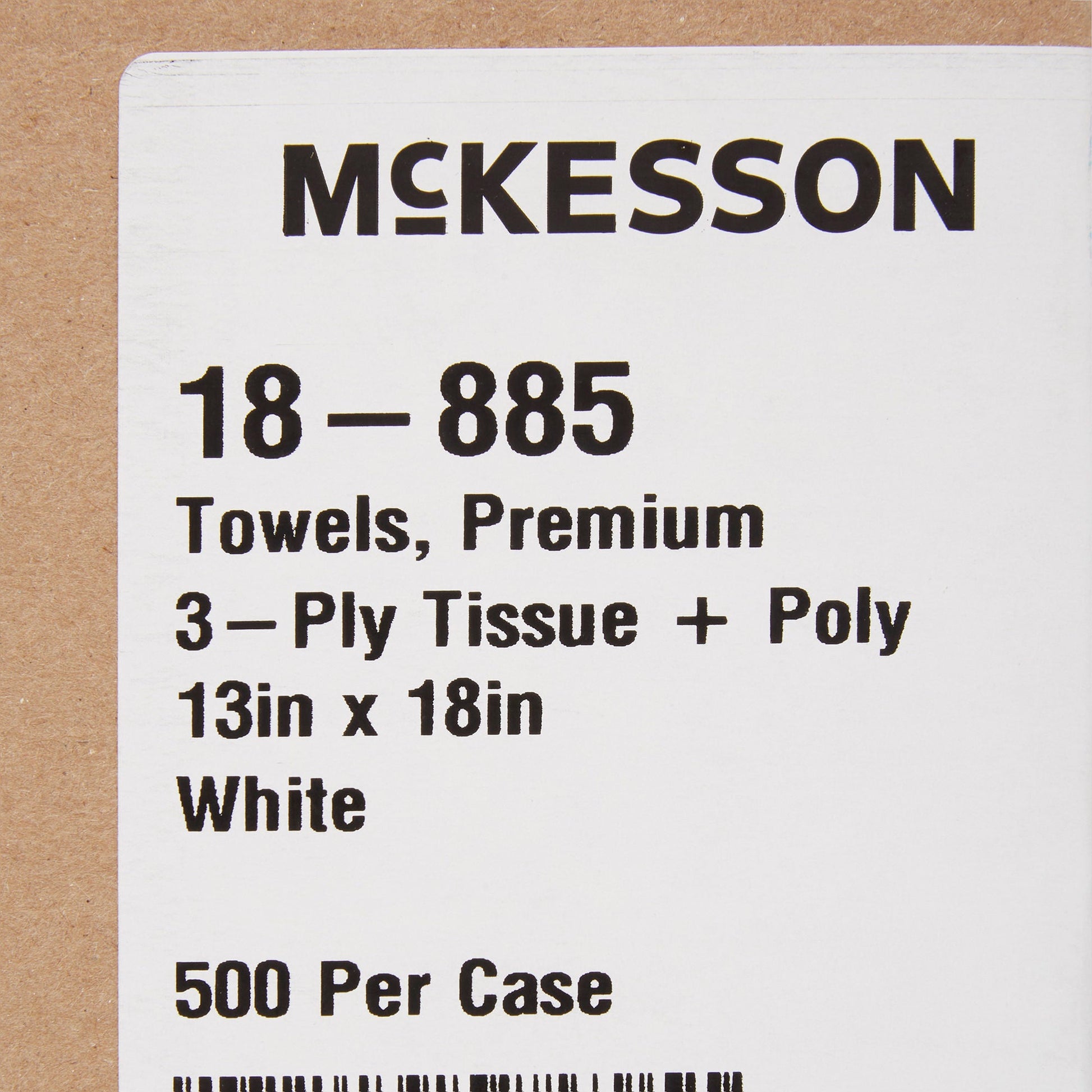 McKesson Nonsterile White Procedure Towel