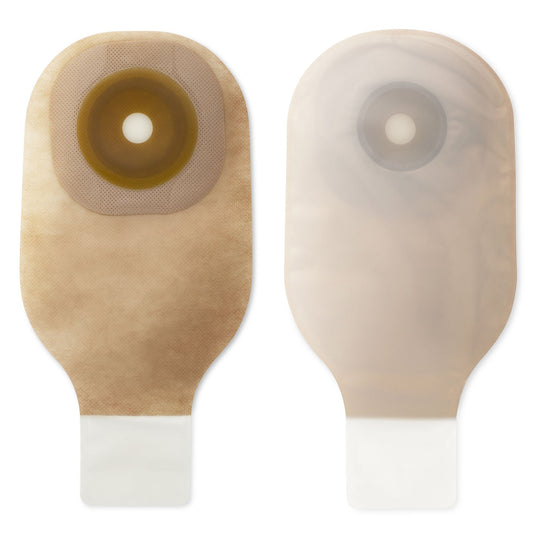 Premier™ Flextend™ One-Piece Transparent Colostomy Pouch, Pre-cut to Fit