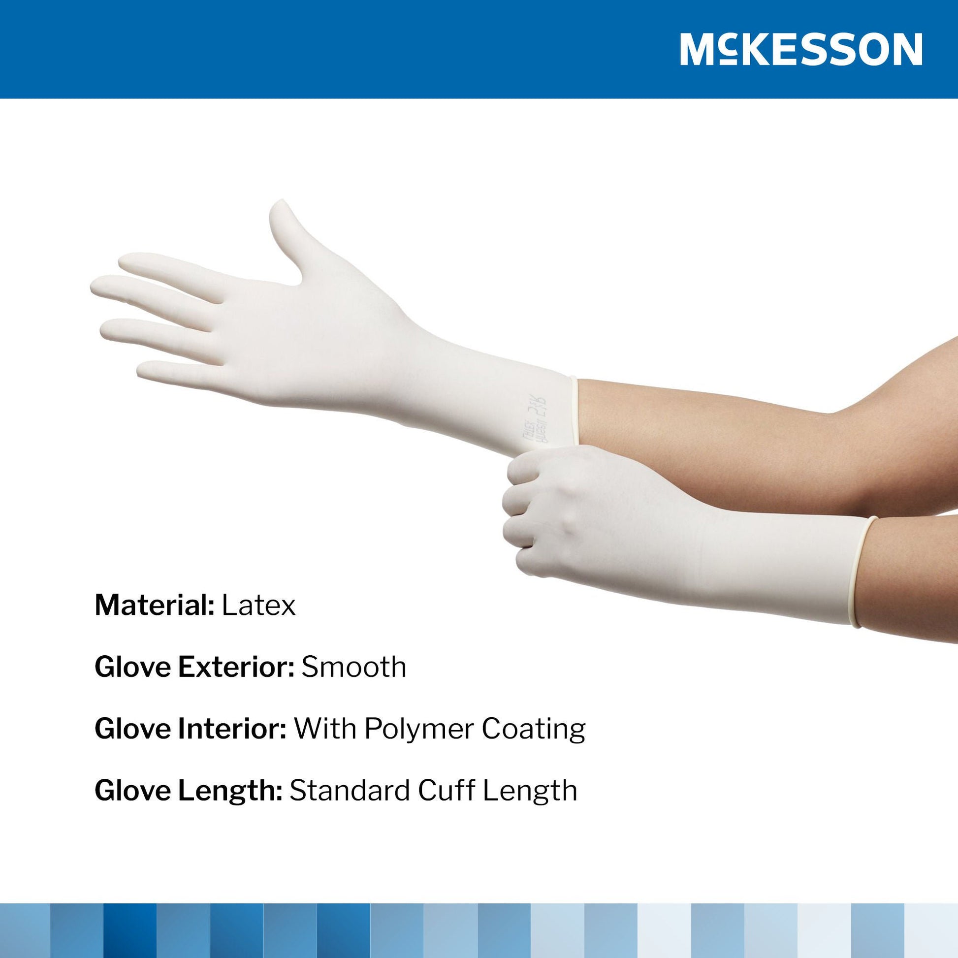 Sterile McKesson Perry® Latex Surgical Gloves, Cream - view 8