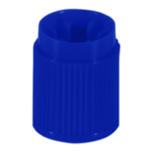 Tube Closure Screw Cap 13 mm Diameter NonSterile Blue
