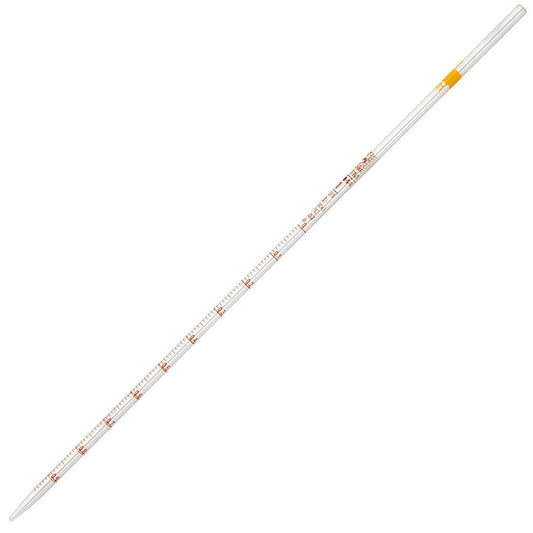 Serological Pipettes, Reusable Borosilicate Glass, TD 0.01 mL Grad — 0.2 & 1 mL, 6/Box | Globe Scientific