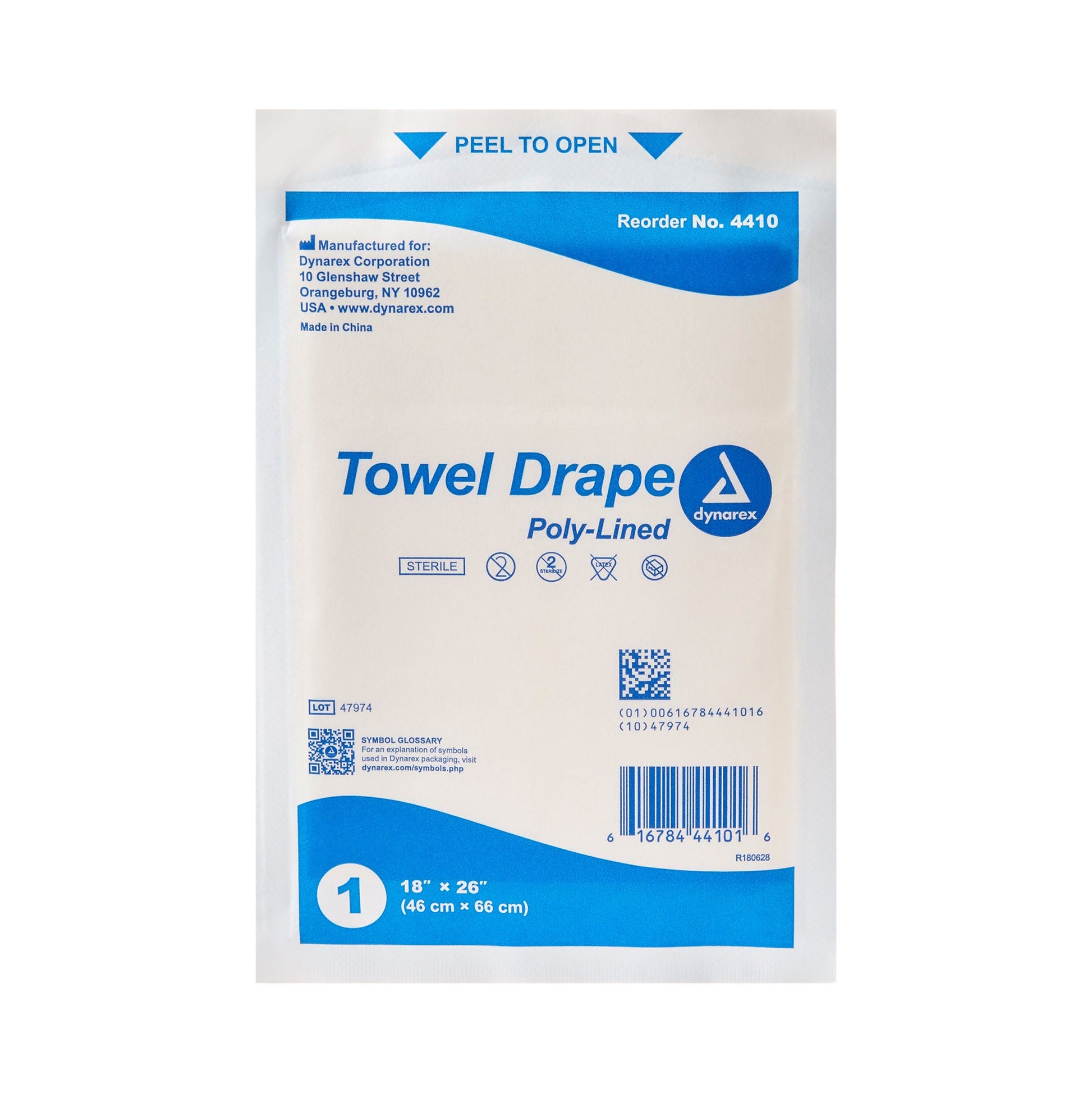 dynarex® Sterile Towel General Purpose Drape