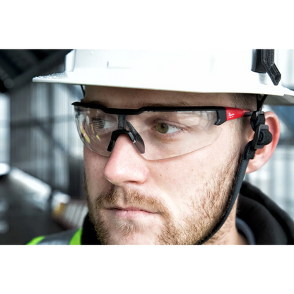 Milwaukee Safety Glasses - Clear Fog-Free Lenses (Polybag) 48-73-2013 | 6-Piece