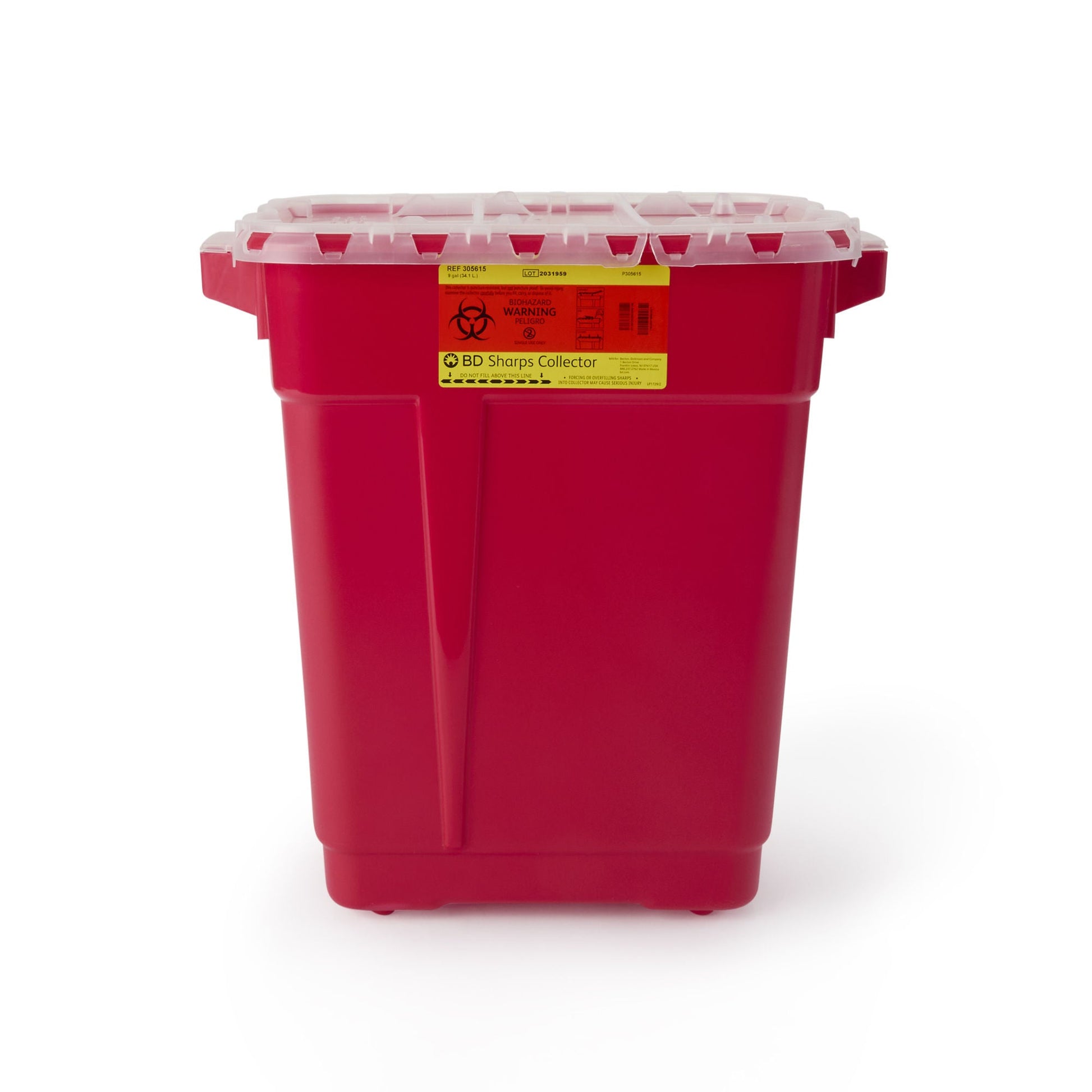 BD Multi-purpose Sharps Container, 9 Gallon
