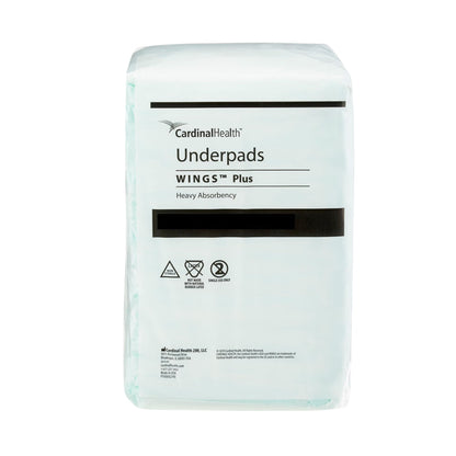 Wings Plus Underpads, Disposable, Heavy Absorbency, Beige