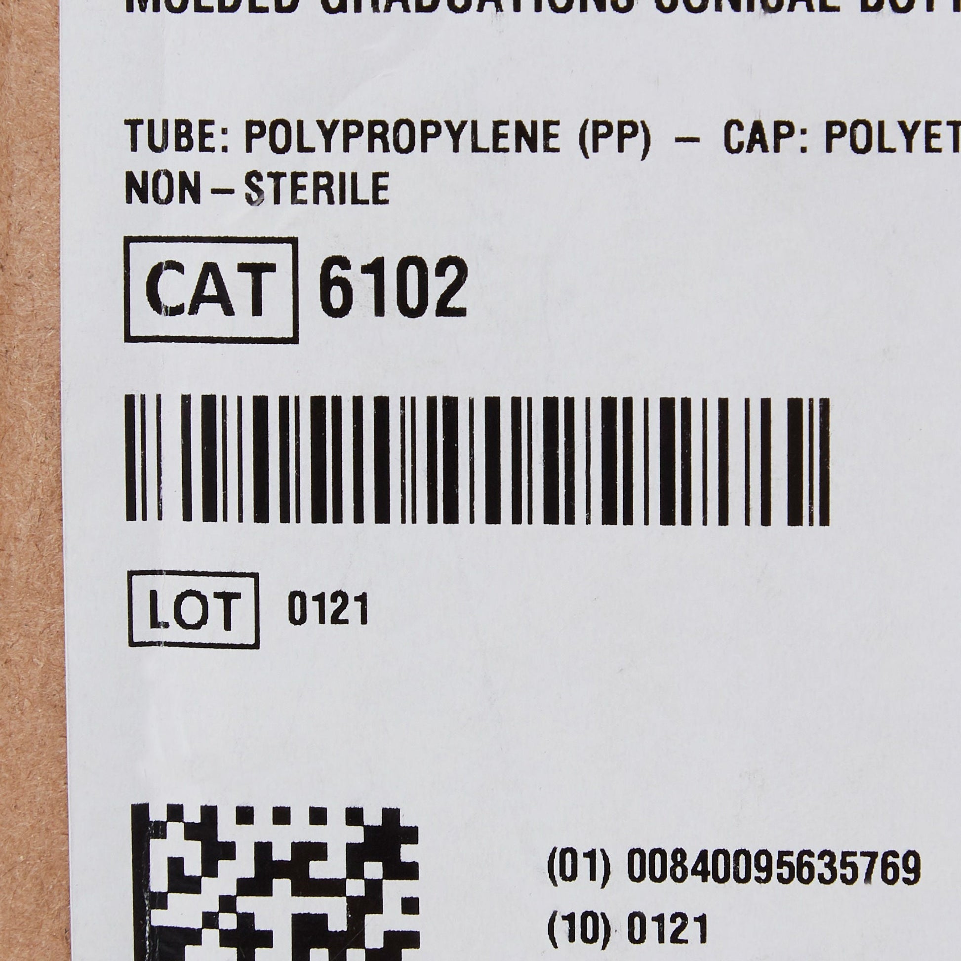 Globe Scientific Storage and/or Transport Tube, 10 mL