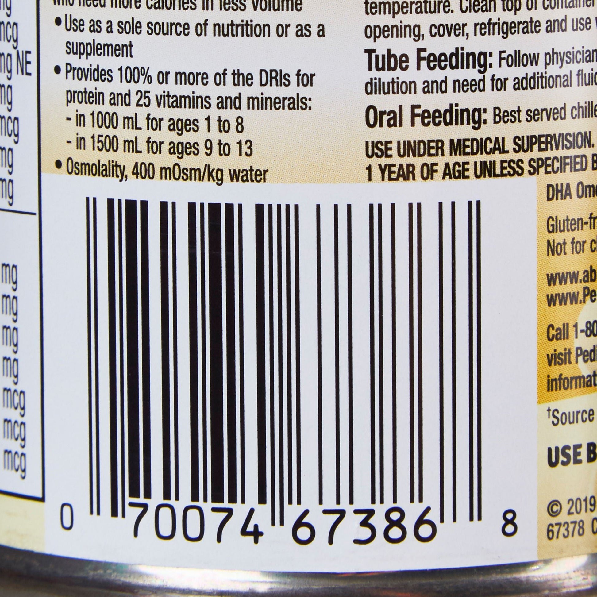 PediaSure® 1.5 Cal Therapeutic Nutrition, Vanilla, Can