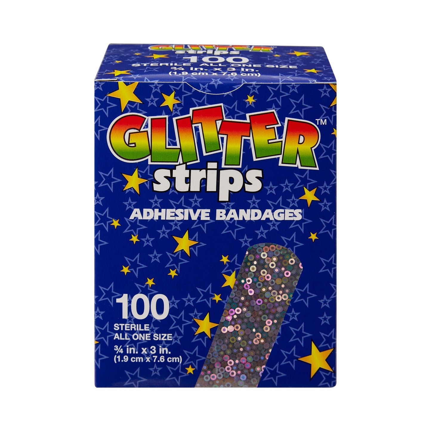 Glitter™ Stat Strip® Design Adhesive Strip, ¾ x