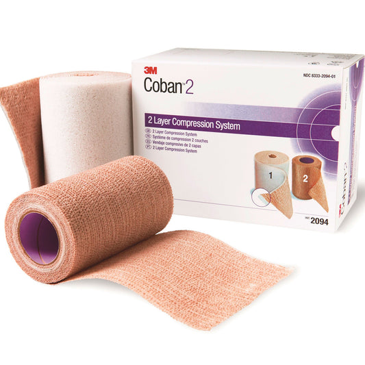 3M™ Coban™ 2 Closure Two-Layer Compression Bandage System, x 47 meters