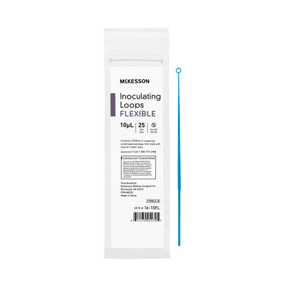 McKesson Inoculating Loop, Light Blue, 20 cm Length