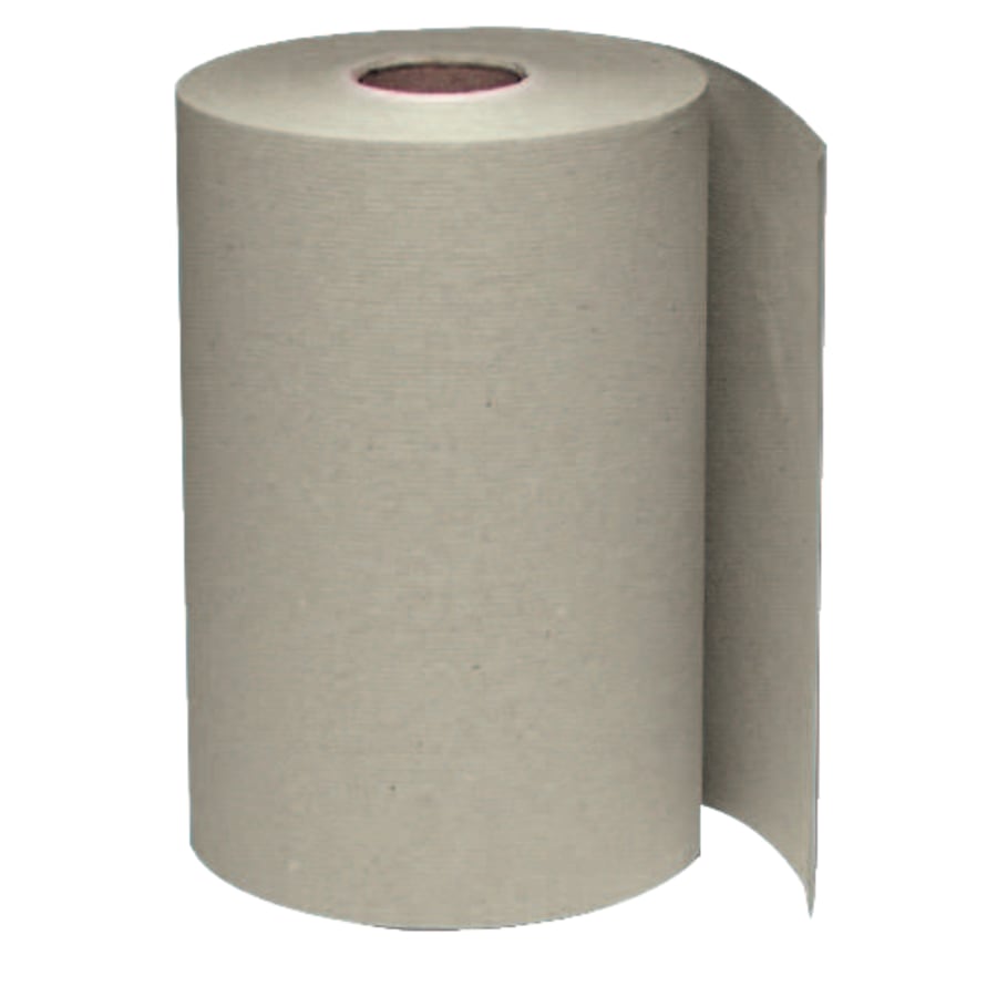 Windsoft Non-Perforated Hardwound Roll Towels, Brown, 350 ft (WIN108)