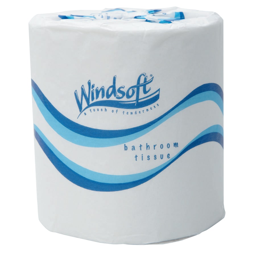 Windsoft Embossed Bath Tissue, 2-Ply, 500 Sheets/Roll (WIN2405)