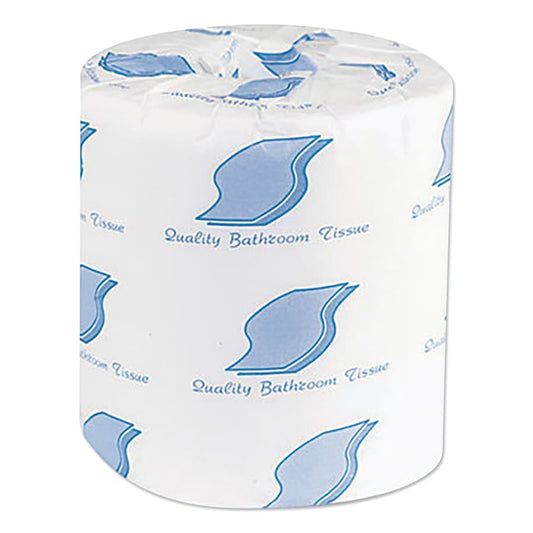 General Liners 2-Ply Bath Tissue Roll, 4.5 in L x 3.8 in W Per Sheet, Standard Size (GEN500)
