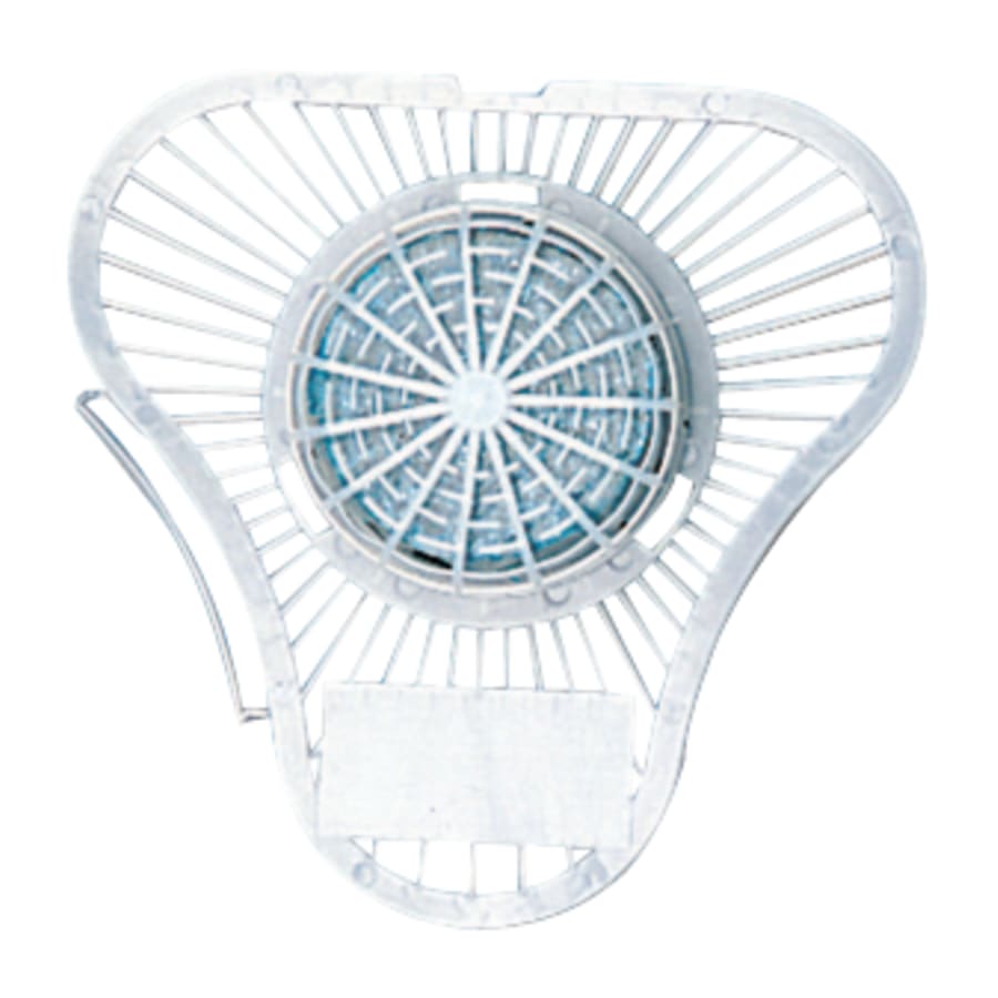 Boardwalk Liners Non-Para Urinal Screen with Cleaner Block, Apple Fragrance, White (BWKNUS)