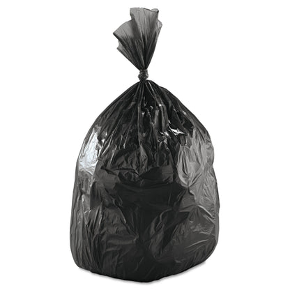 Boardwalk Trash Bag 60 gal. 0.65 mil Black Heavy Duty Star Seal Bottom Coreless Roll