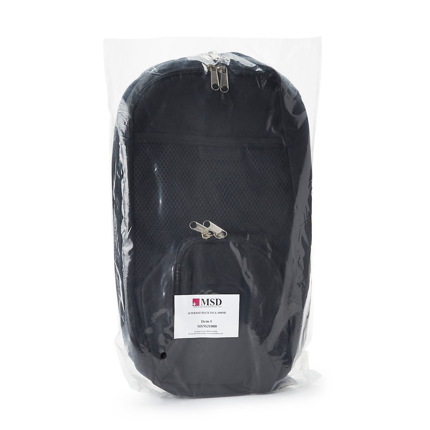 McKesson Feeding Pump Backpack for Two Bags, Kangaroo™ Dual Flush System
