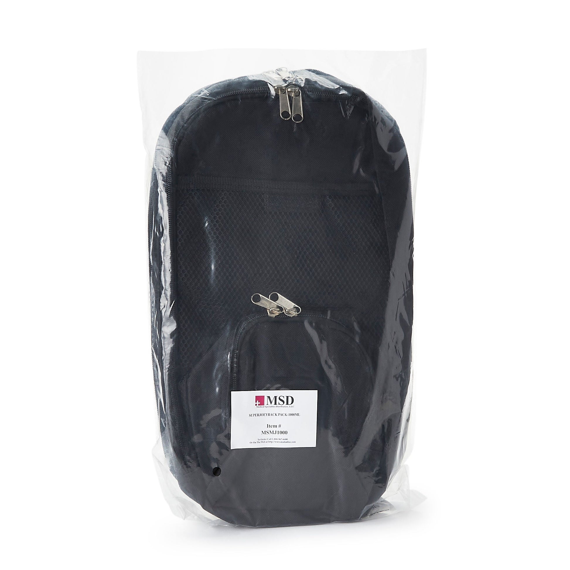 McKesson Feeding Pump Backpack for Two Bags, Kangaroo™ Dual Flush System