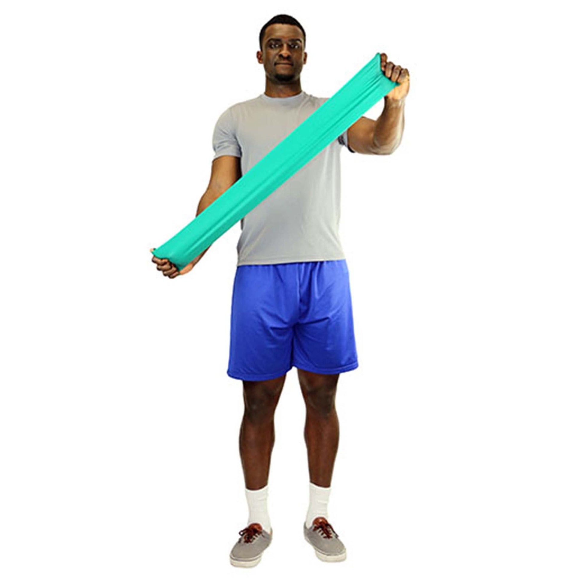 CanDo® Exercise Resistance Band, Green, Medium Resistance