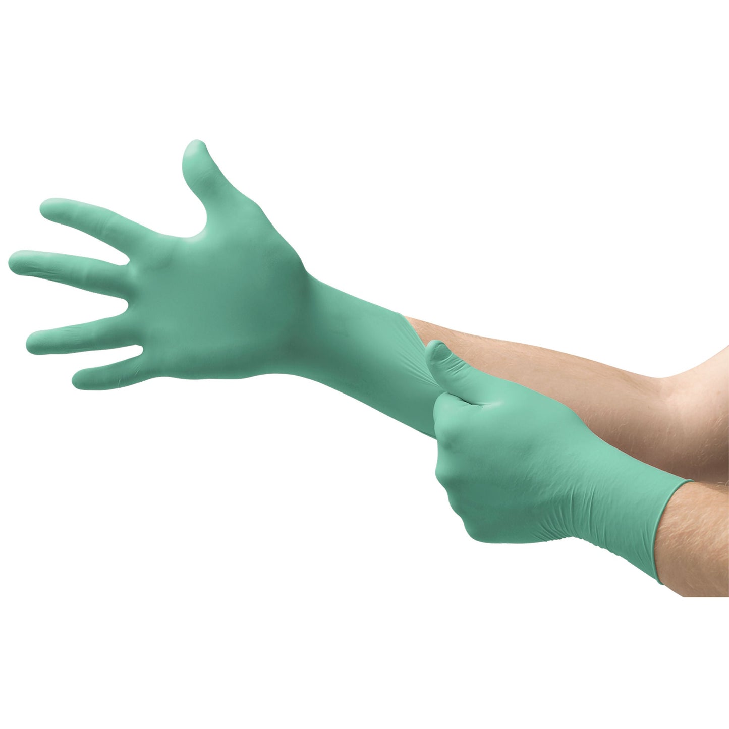 Micro-Touch® Affinity® Polychloroprene Exam Gloves, Green - view 3