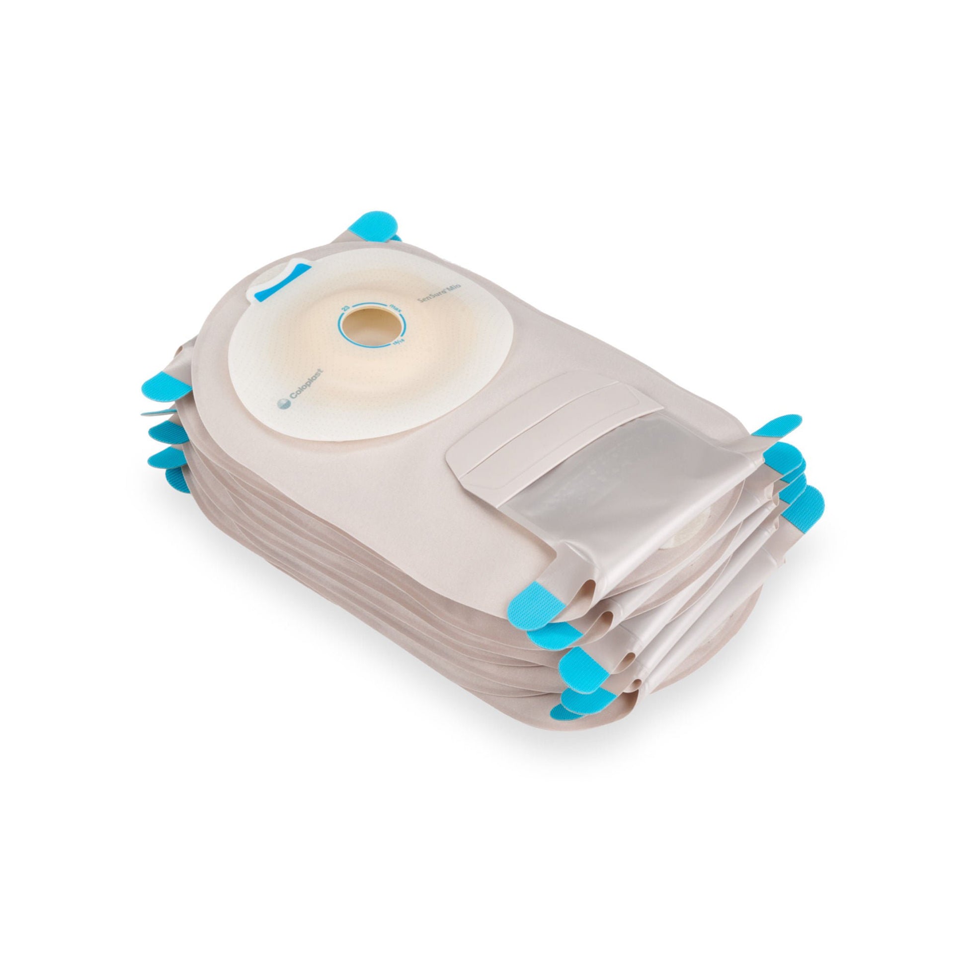 SenSura® Mio Convex Light 1-Piece Opaque Ostomy Pouch, Stoma